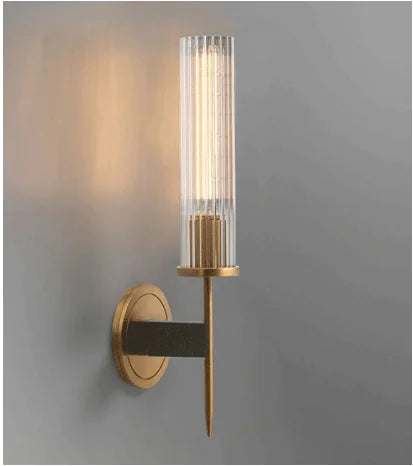 Single Head Crystal Shade Wall Sconce Amorra (One Piece)