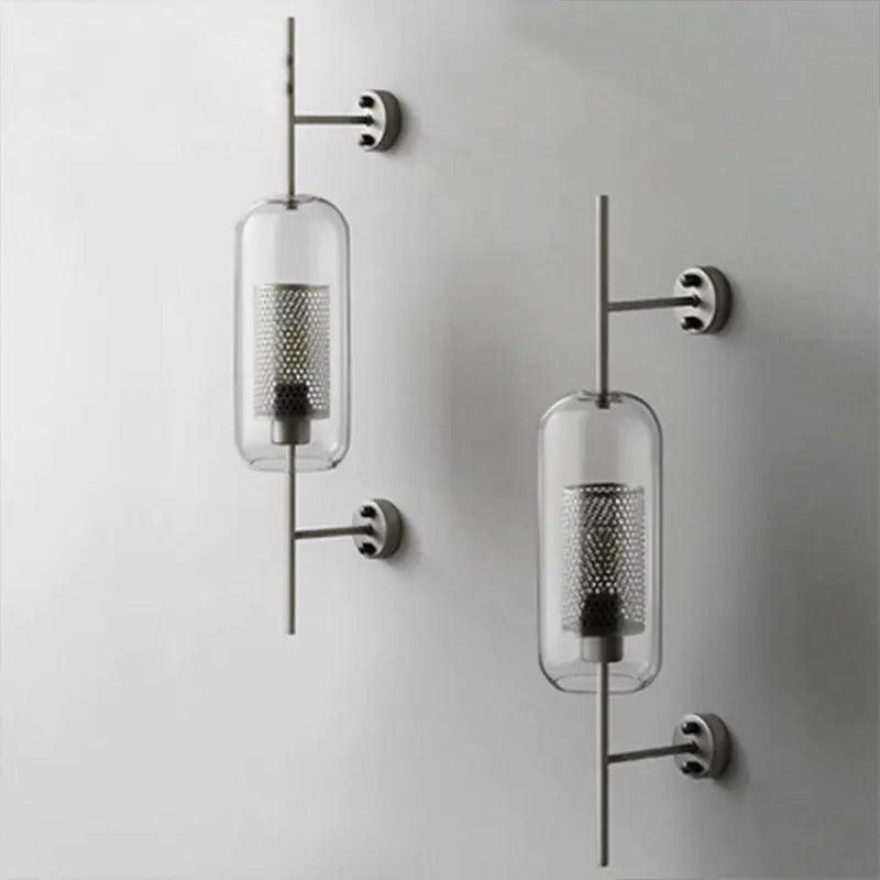 Tanja Modern Glass Wall Sconce