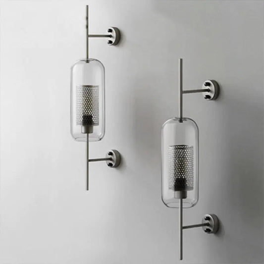 Tanja Modern Glass Wall Sconce